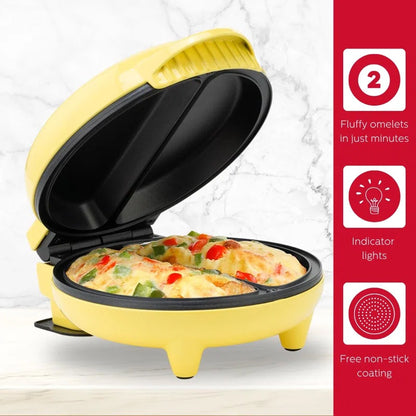 2 Section Omelette Maker