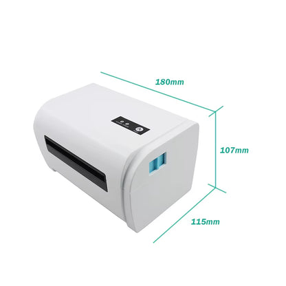 Bluetooth 4X6 Shipping Label Printer High-Speed 160Mm/S Direct USB Thermal Barcode Printer for Esty Post UPS Shopify