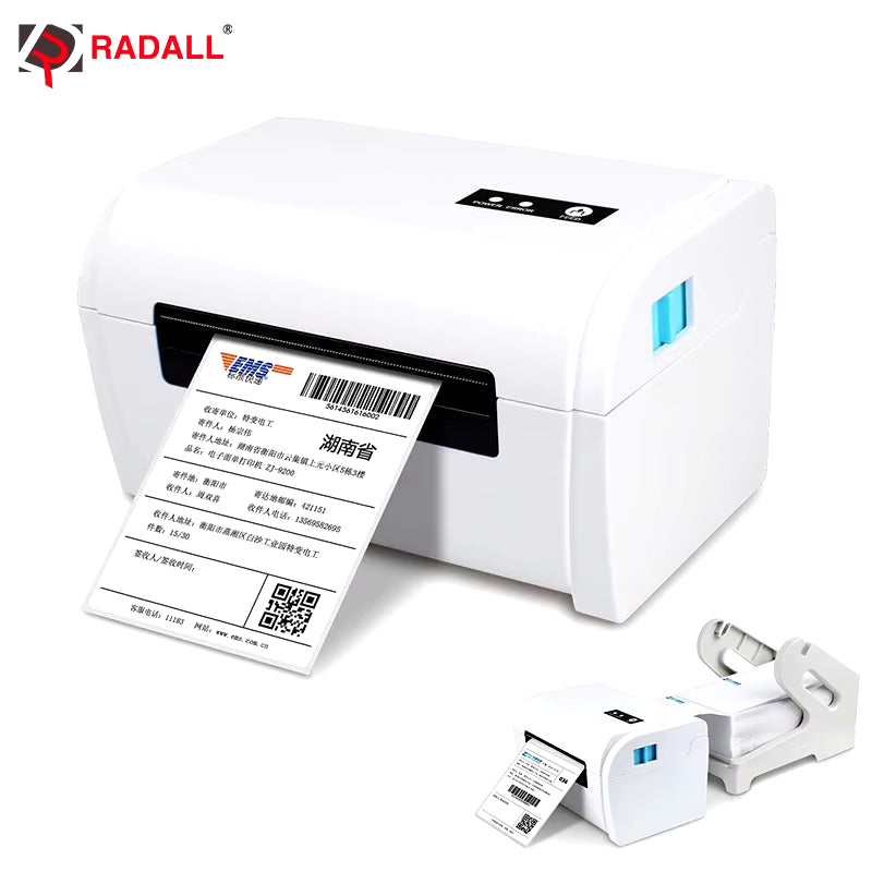 Bluetooth 4X6 Shipping Label Printer High-Speed 160Mm/S Direct USB Thermal Barcode Printer for Esty Post UPS Shopify