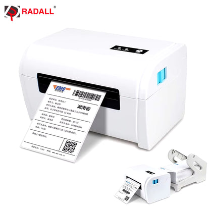 Bluetooth 4X6 Shipping Label Printer High-Speed 160Mm/S Direct USB Thermal Barcode Printer for Esty Post UPS Shopify