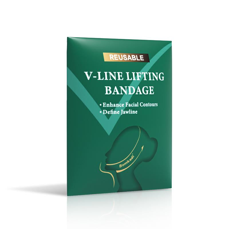 V-Line Lifting Mask Double Chin Reducer Reusable with High-Elastic Fit, for Skin Tightening, Firming Sagging Skin Relief and Slimming for Men and Women Facial Skincare