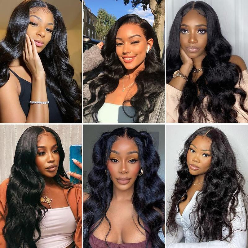 Wiggins Hair Pre Cut Ready to Go Glueless Wig Pre Bleached Body Wave 7X4 Closure Wig 7X5 Pre Bleached Knots Wig Pre Plucked 13X4 Lace Front Wigs