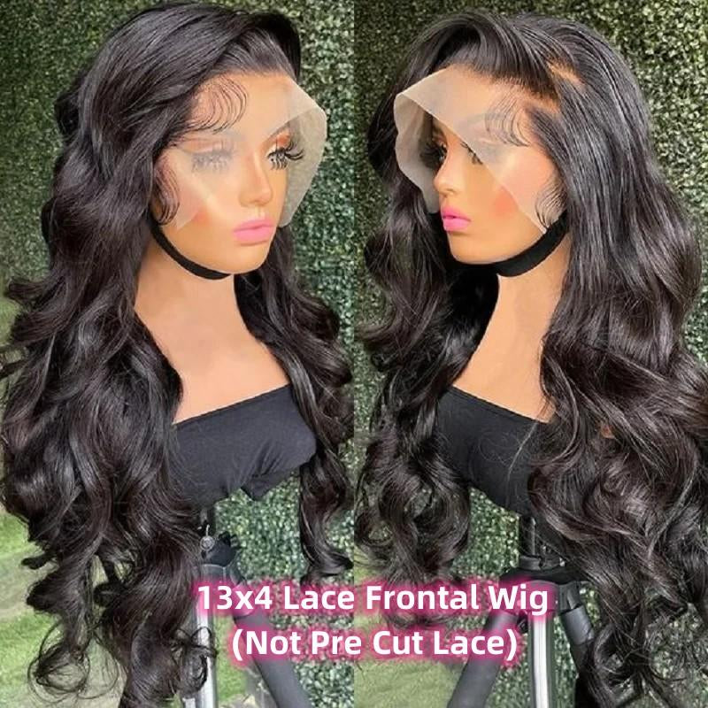 Wiggins Hair Pre Cut Ready to Go Glueless Wig Pre Bleached Body Wave 7X4 Closure Wig 7X5 Pre Bleached Knots Wig Pre Plucked 13X4 Lace Front Wigs